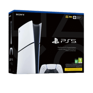Sony PlayStation 5 Slim Gaming Console Digital Edition - Front View