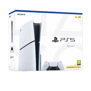 Sony PlayStation 5 Slim Gaming Console with Disc Drive - Front View