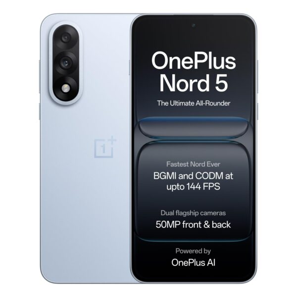OnePlus Nord 5 massive 6800mAh battery capacity.