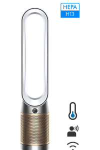 Dyson Air Purifier TP09 White Gold front view available at Delhi Electronics.