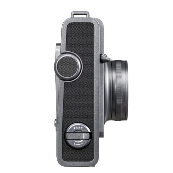 Instax Wide Evo lens and film effect dials.