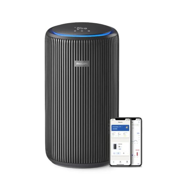 Philips 3200 Series Smart Air Purifier (AC3221) in Dark Slate at Delhi Electronics.
